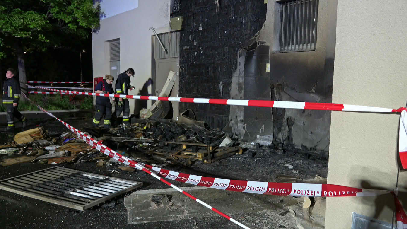 Brand beim ARKADIA Traiskirchen
