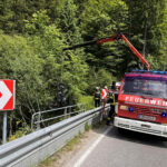 FF Mitterweissenbach: Motorradbergung im Weißenbachtal