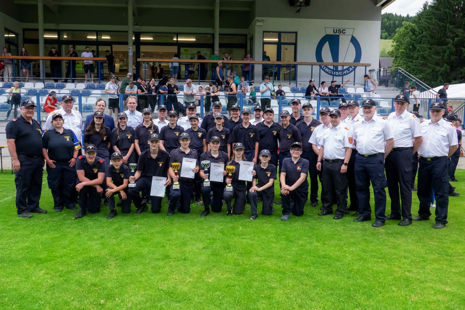 BFKDO Wiener Neustadt: Bezirksfeuerwehrjugend- Leistungsbewerb Wr. Neustadt in Kirchschlag
