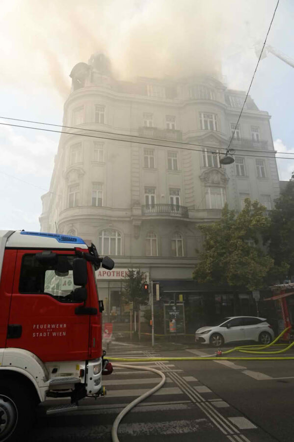 Wohnungs- und Dachbrand im 3. Bezirk