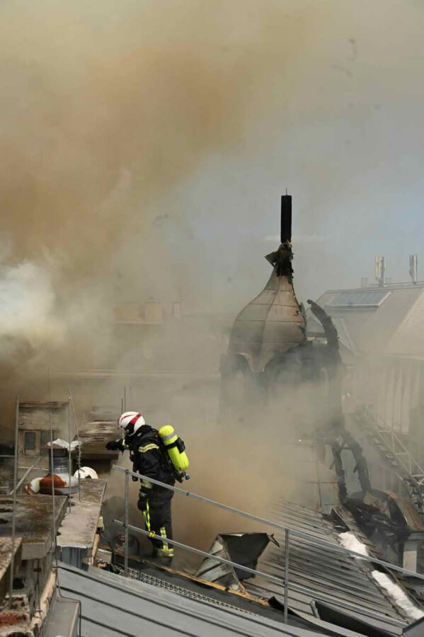 Wohnungs- und Dachbrand im 3. Bezirk