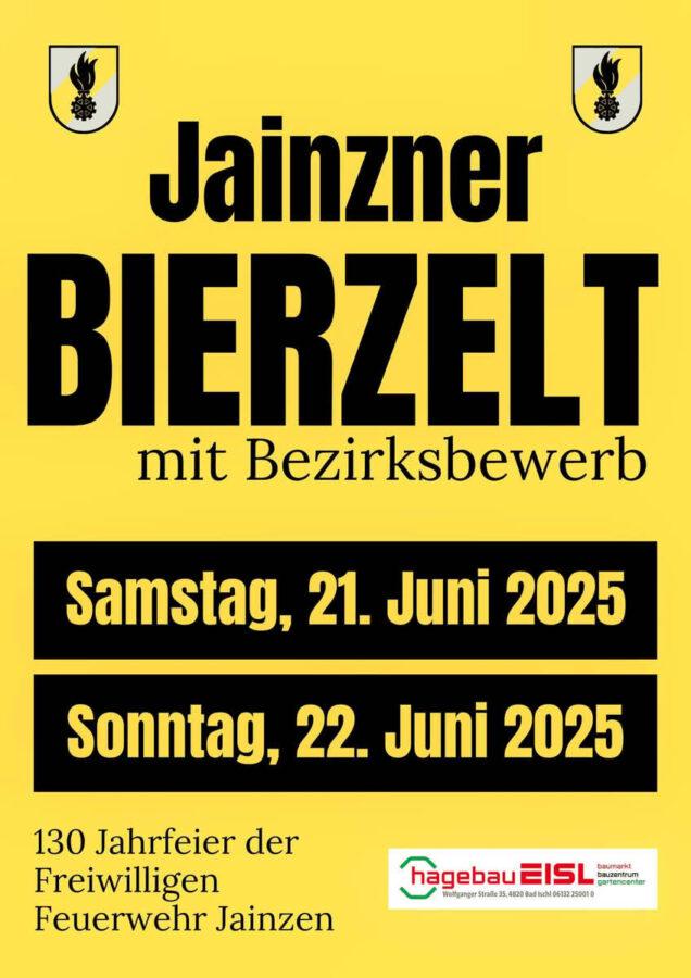FF Jainzen: 130-Jahrfeier 4 Bierzelt und 130-Jahrfeier