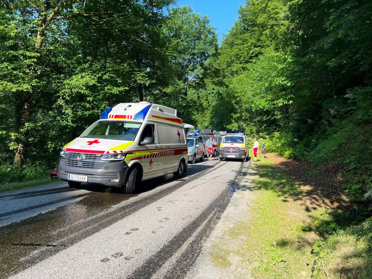 Schwerer Verkehrsunfall in Bad Schwanberg