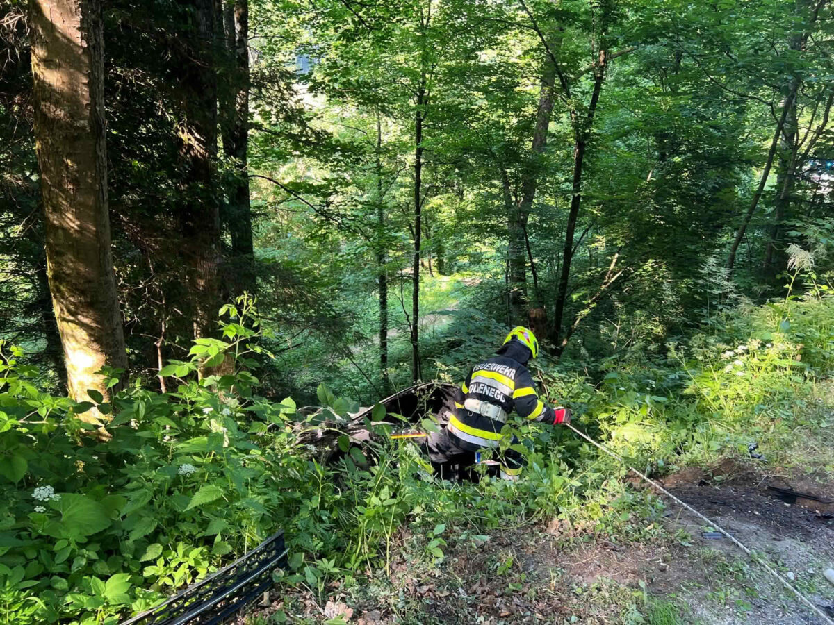 Schwerer Verkehrsunfall in Bad Schwanberg