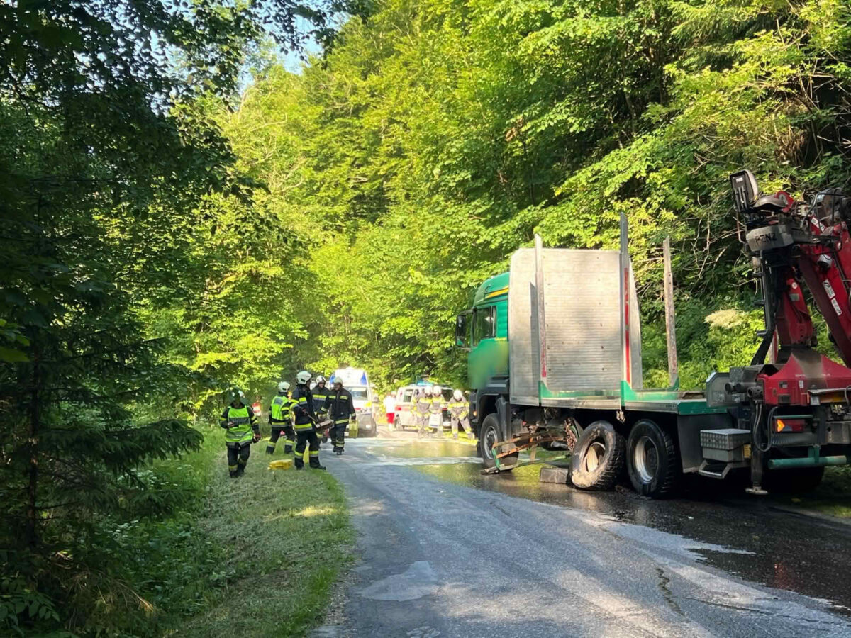 Schwerer Verkehrsunfall in Bad Schwanberg