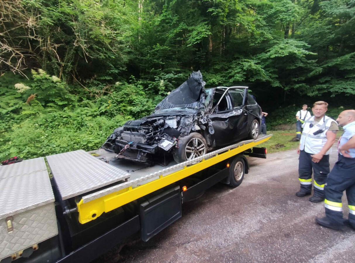 Schwerer Verkehrsunfall in Bad Schwanberg