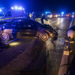 BFK Krems: Nächtlicher Verkehrsunfall auf der B37 bei Lengenfeld