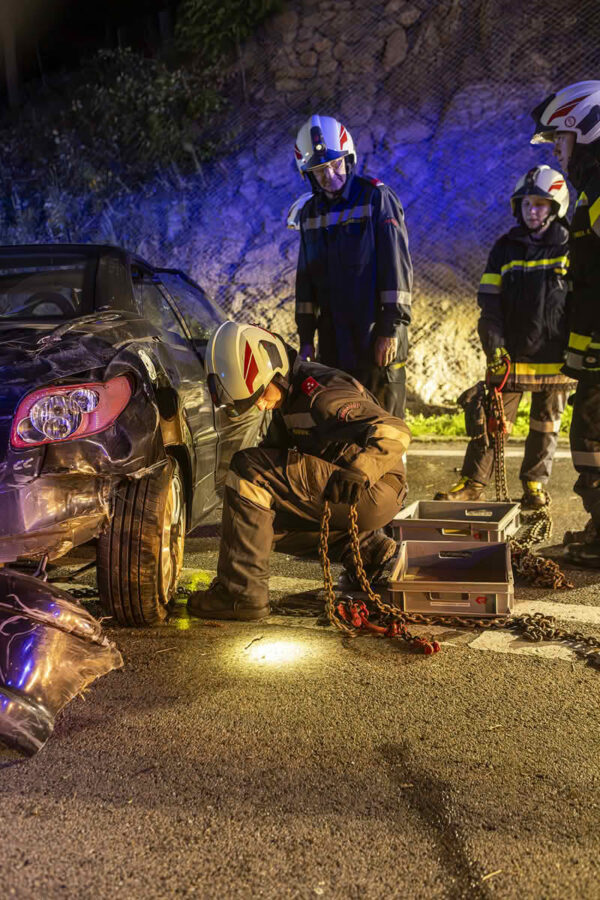 Verkehrsunfall auf der B37 bei Lengenfeld