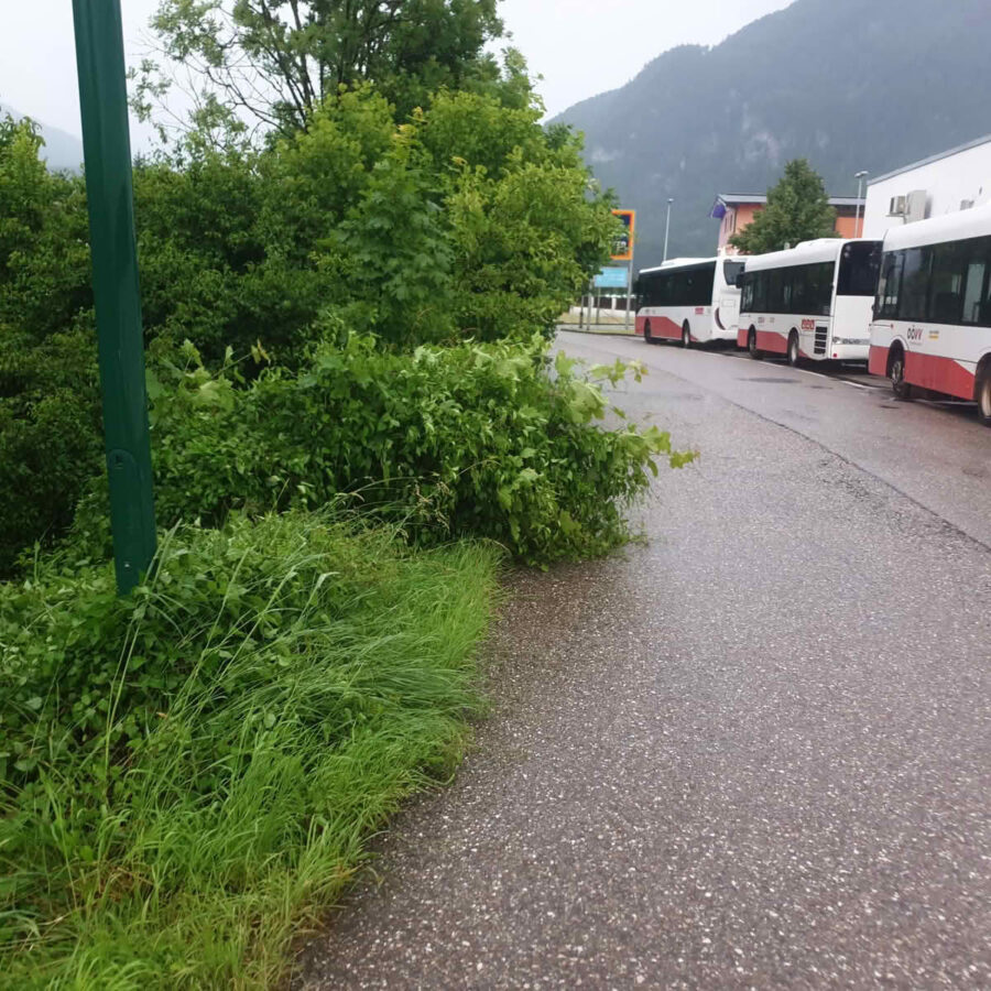 Vier Unwettereinsätze