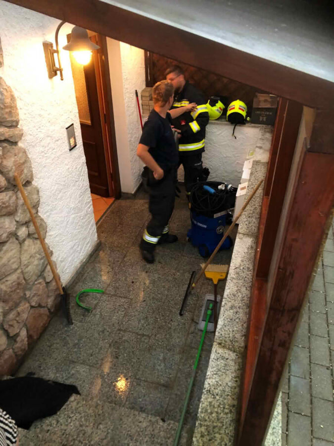 Vier Unwettereinsätze