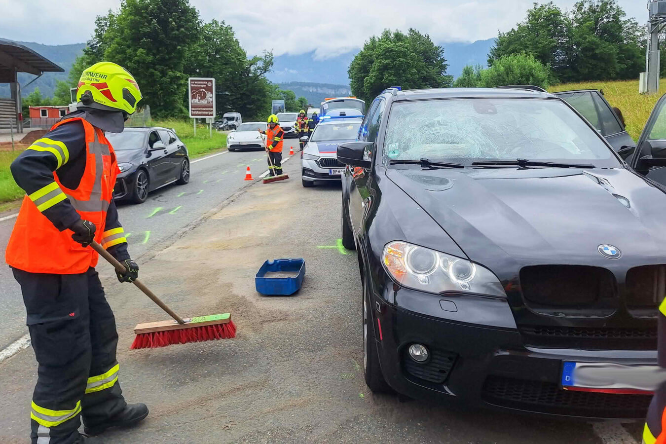 PKW-Kollision in Bad Goisern