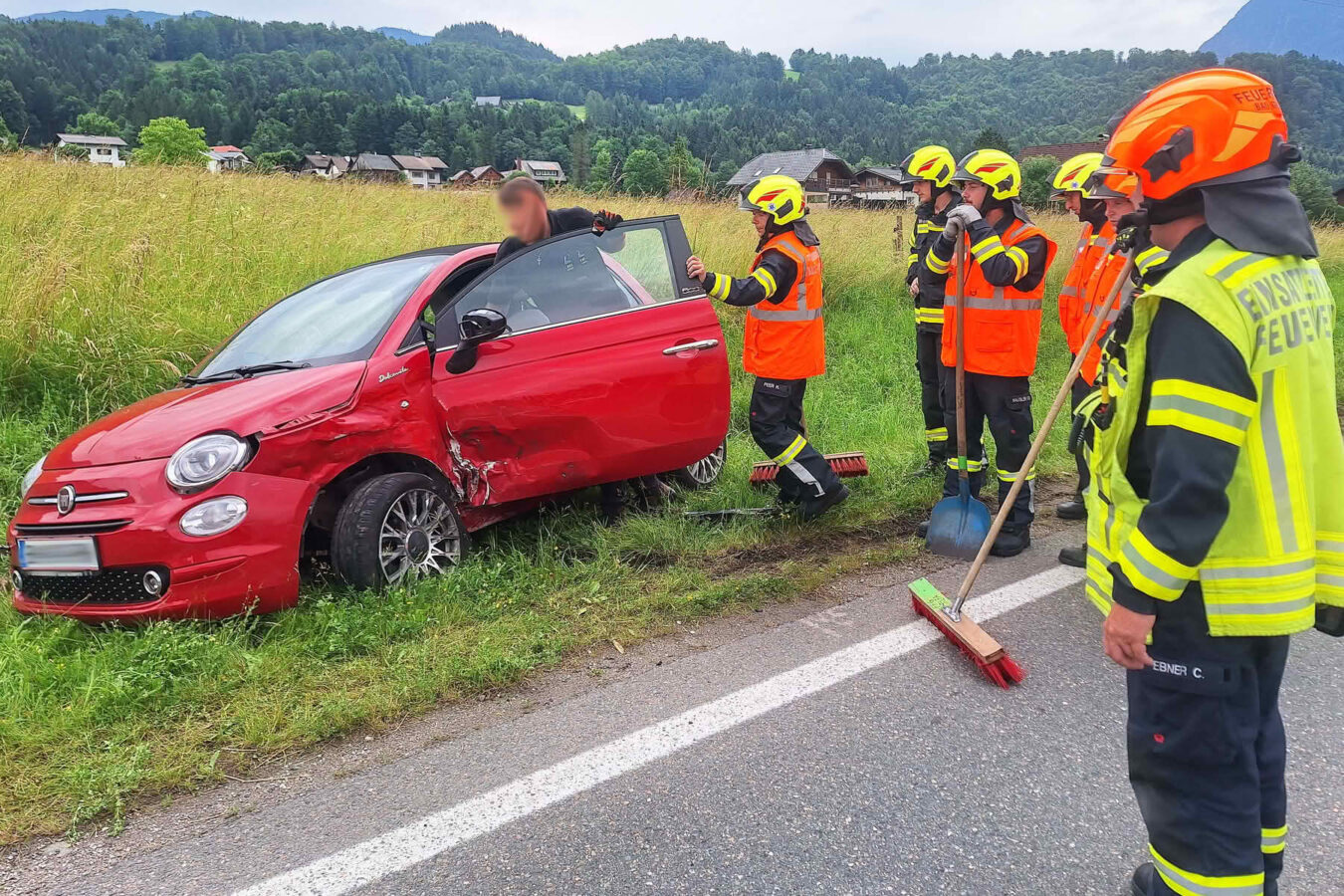 PKW-Kollision in Bad Goisern