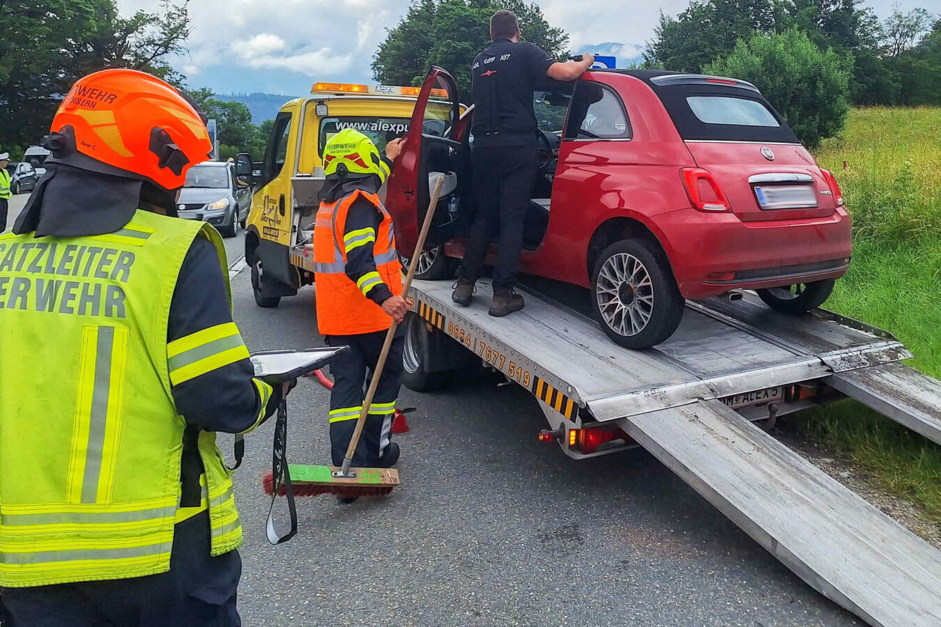 PKW-Kollision in Bad Goisern