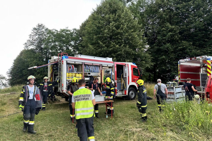BFVDL: Brand in einem leerstehenden Gebäude