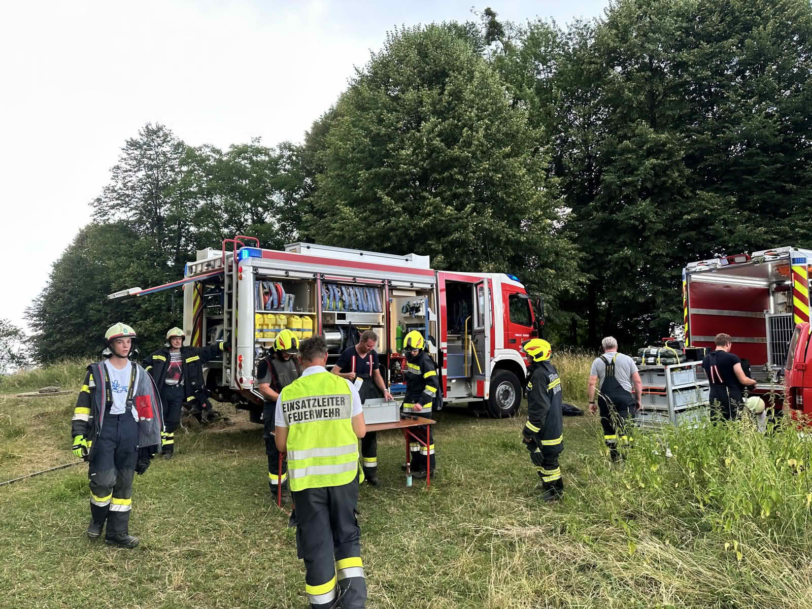 BFVDL: Brand in einem leerstehenden Gebäude