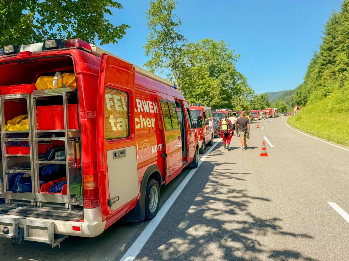 Vermisste Taucherin führt zu Tauchgroßeinsatz