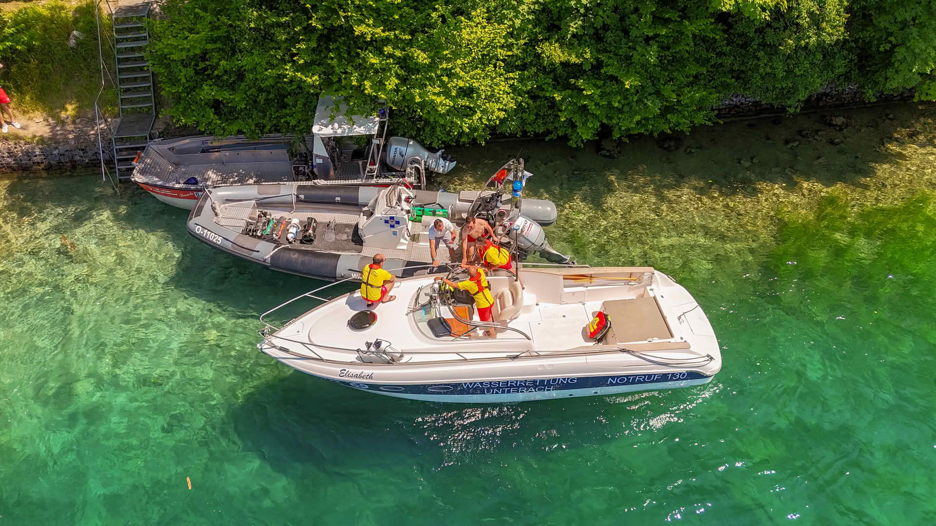 AFKDO Mondsee: Vermisste Taucherin führt zu Tauchgroßeinsatz