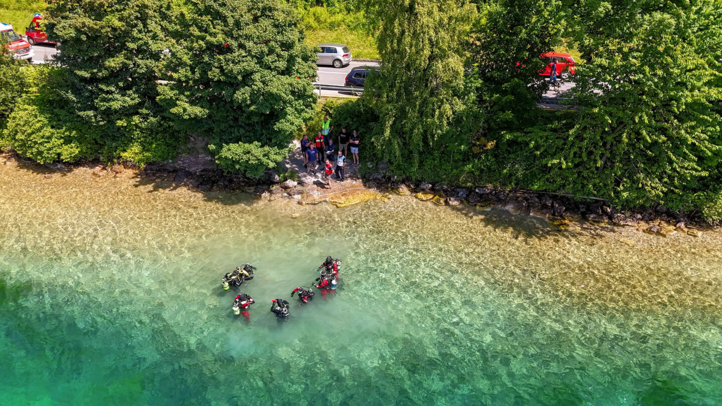 Vermisste Taucherin führt zu Tauchgroßeinsatz