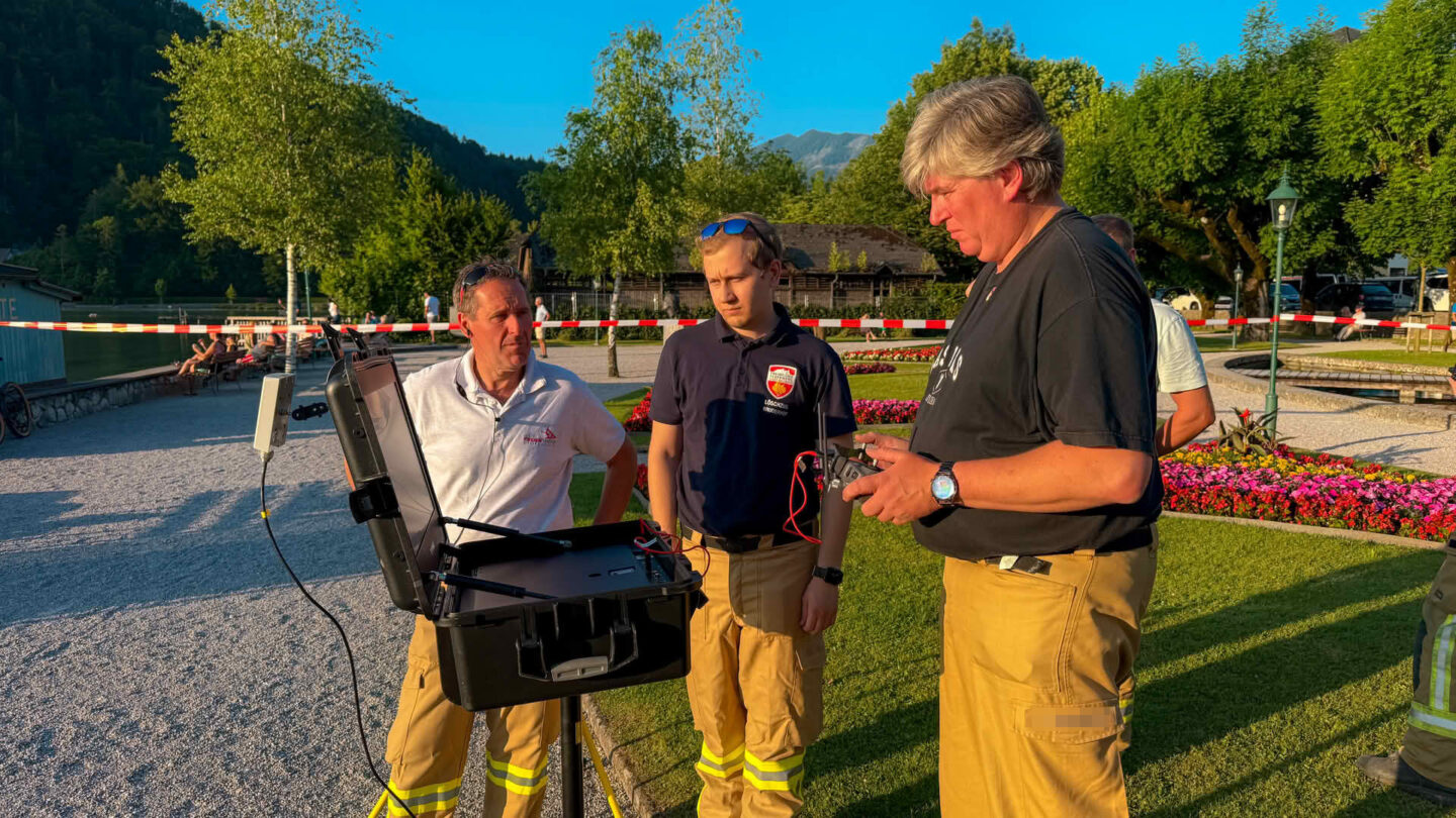 Personenrettung am Wolfgangsee