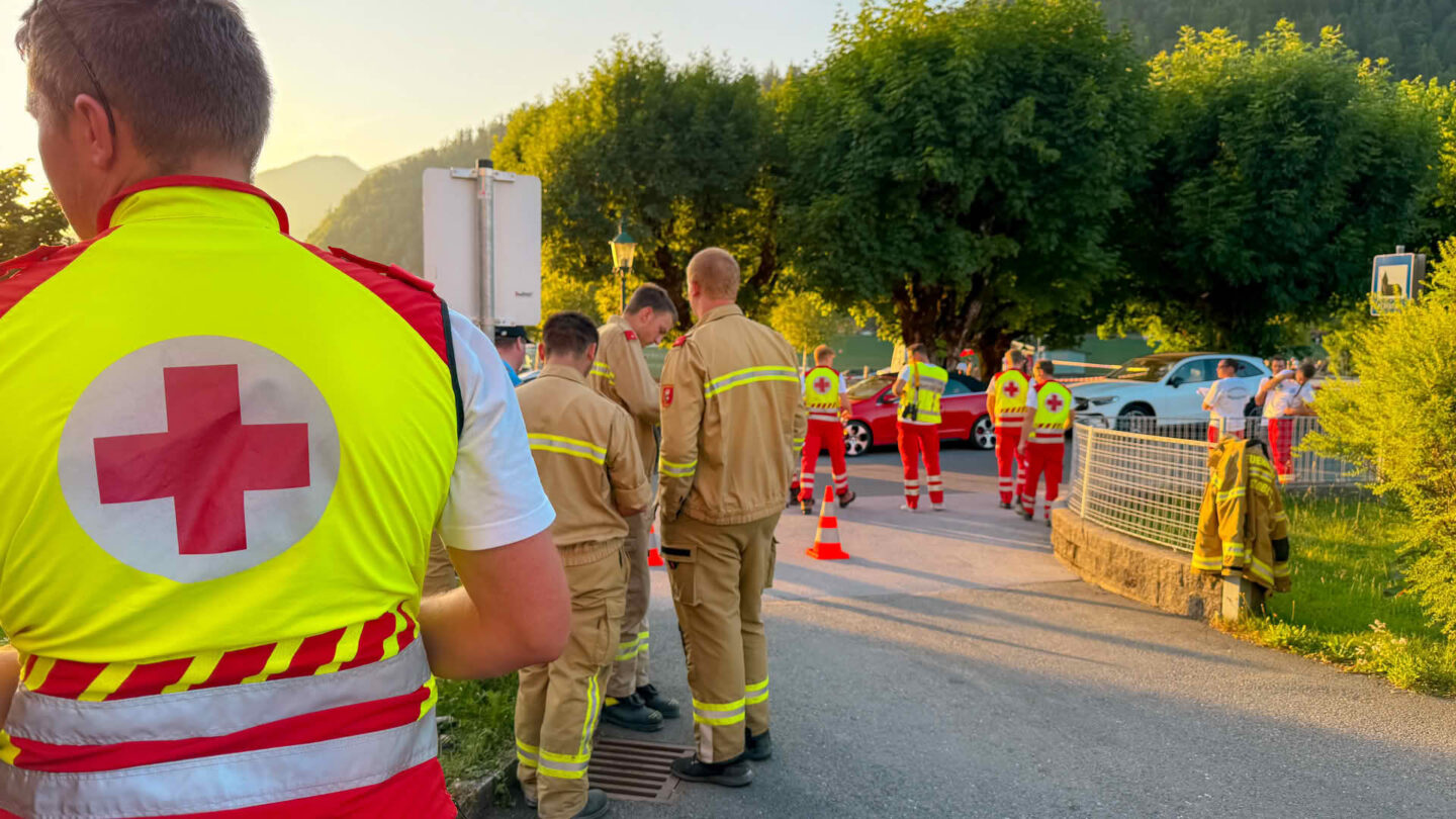 Personenrettung am Wolfgangsee