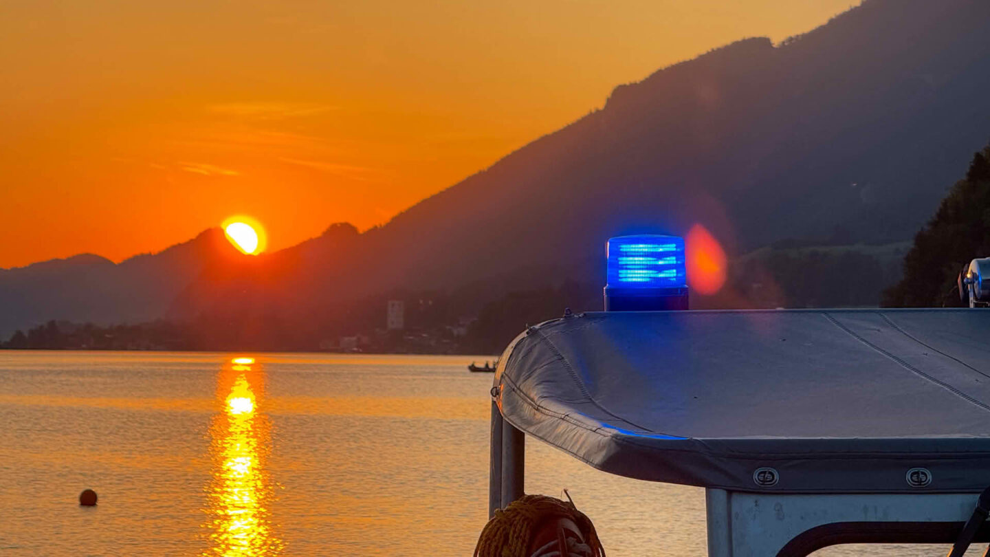 Personenrettung am Wolfgangsee