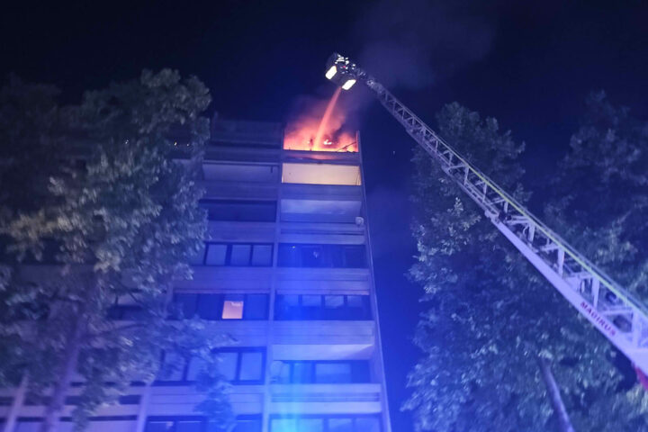 HFW Villach: Dramatischer Wohnungsbrand, 1 Person verstorben