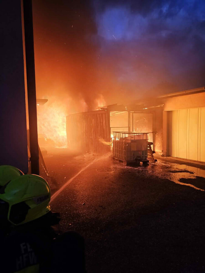 Wohnhausvollbrand verhindert