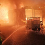 HFW Villach: Feuerwehr verhindert Wohnhausvollbrand