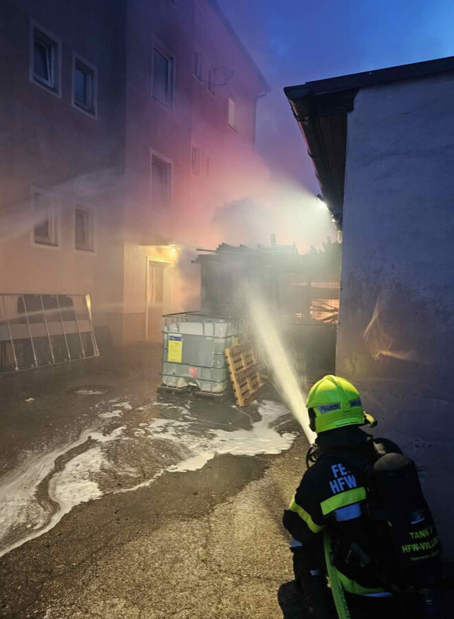 Wohnhausvollbrand verhindert