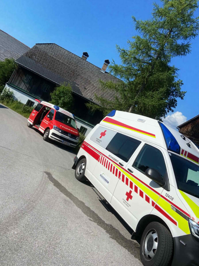 Brand in Bäckerei in Obersdorf