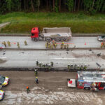 AFKDO Mondsee: Frontalcrash auf der A1