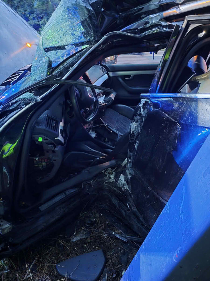 Schwerer Verkehrsunfall in Penzing