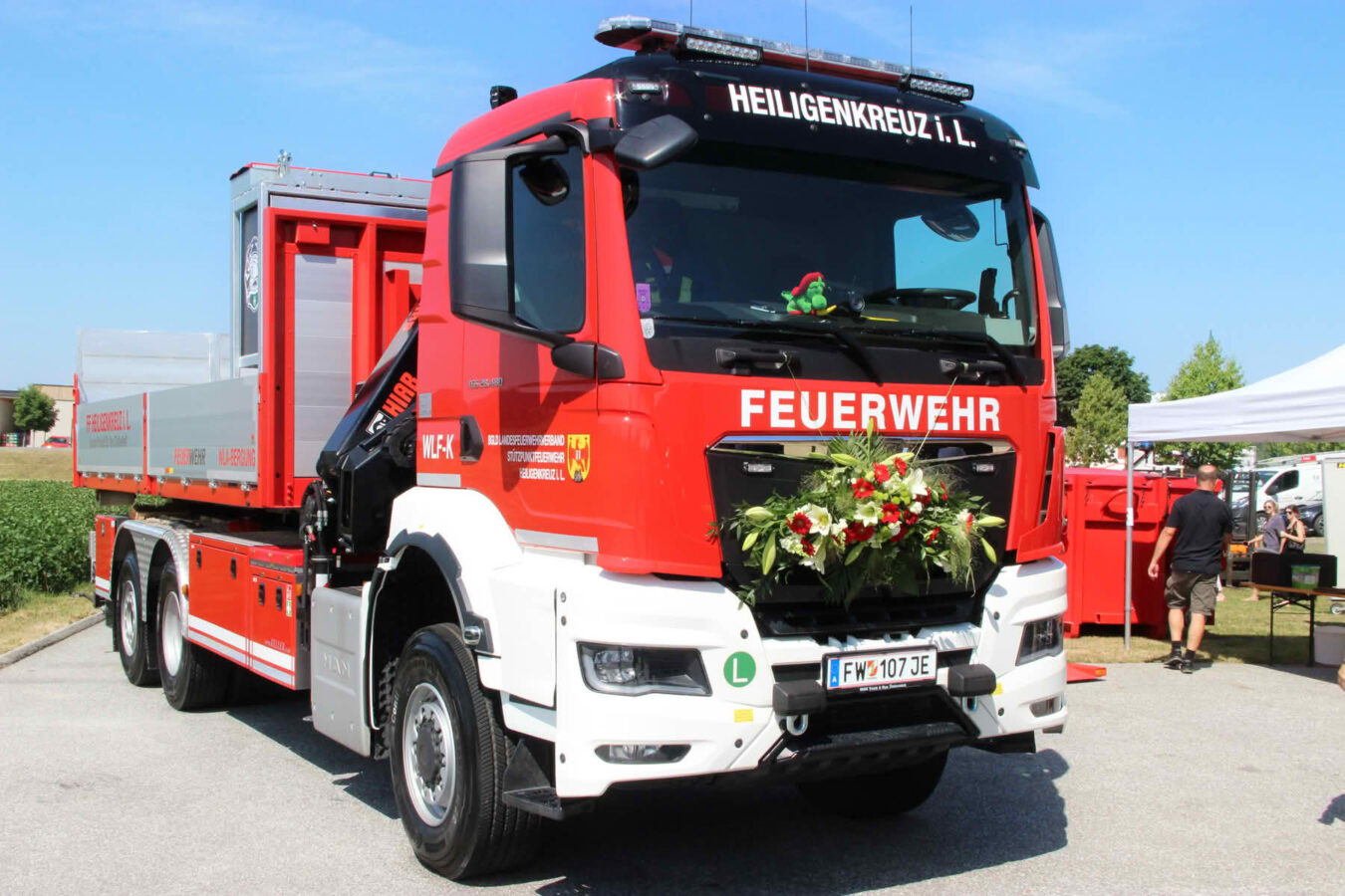 Neues Einsatzfahrzeug in Heiligenkreuz