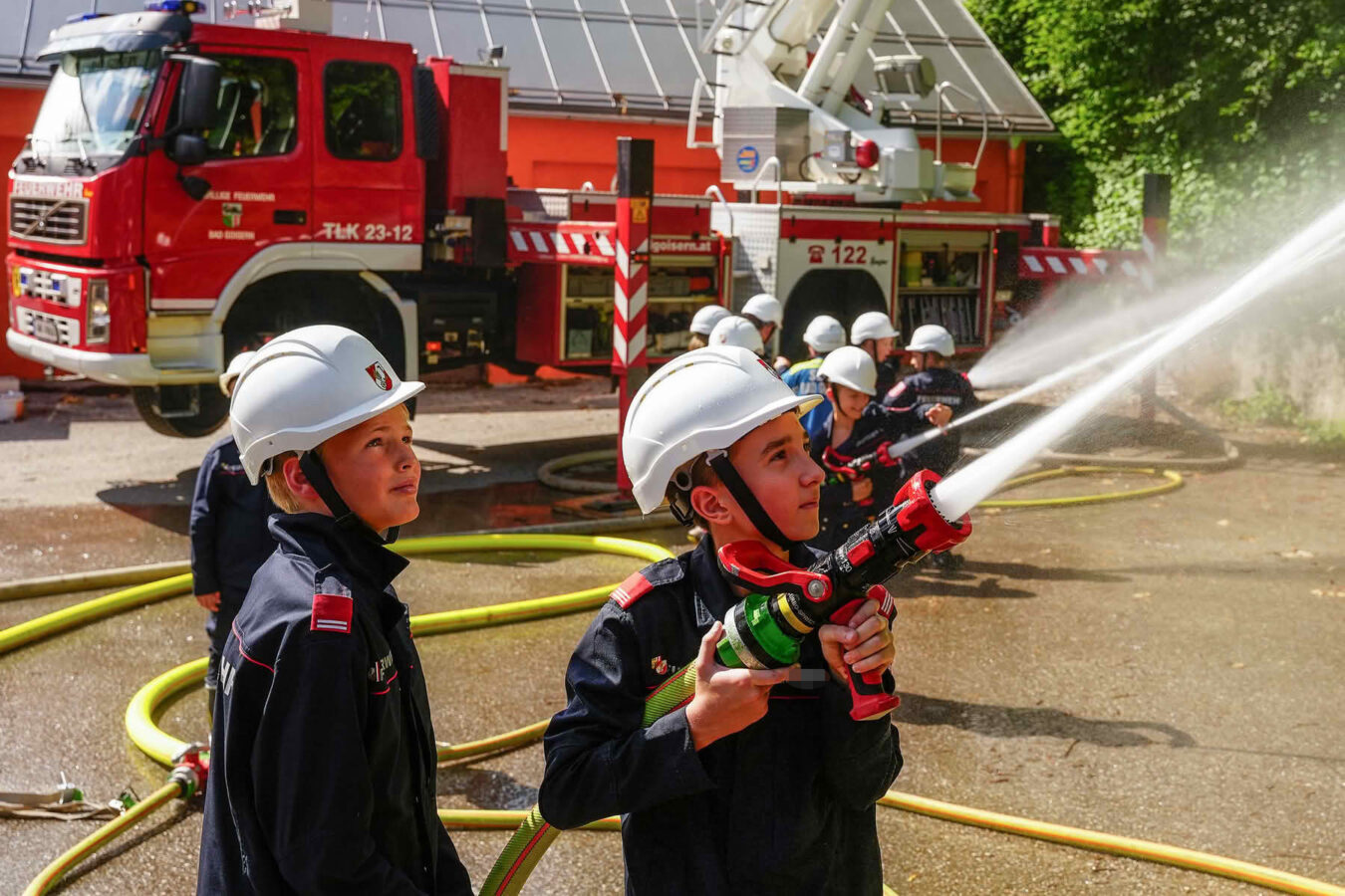 Feuerwehrjugend absolviert 24-Stunden-Dienst