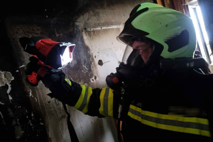 Küchenbrand in Bad Ischl
