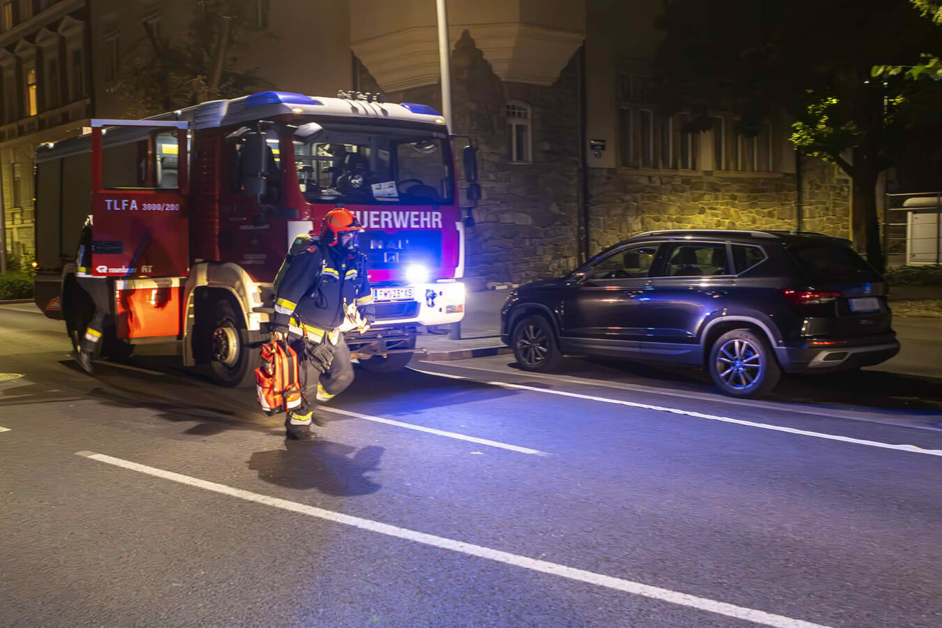 Seniorenwohnheim: Mann aus brennendem Zimmer gerettet