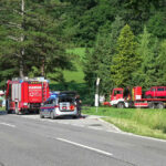 BFKDO Baden: Erfolgreiche Personensuche nach Verkehrsunfall auf der LB11