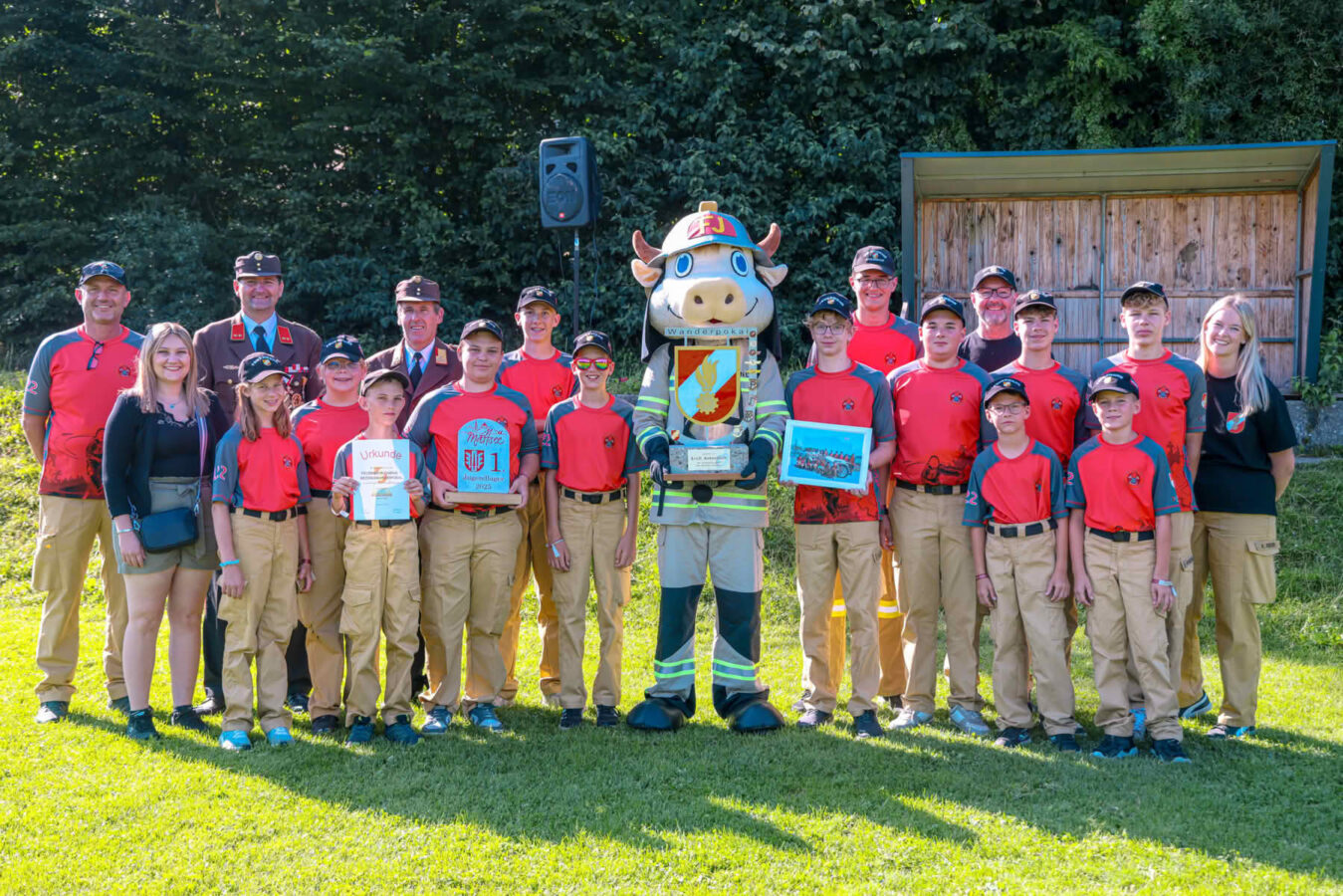 Bezirksjugendlager 2025 der Flachgauer Feuerwehrjugend in der Marktgemeinde Mattsee