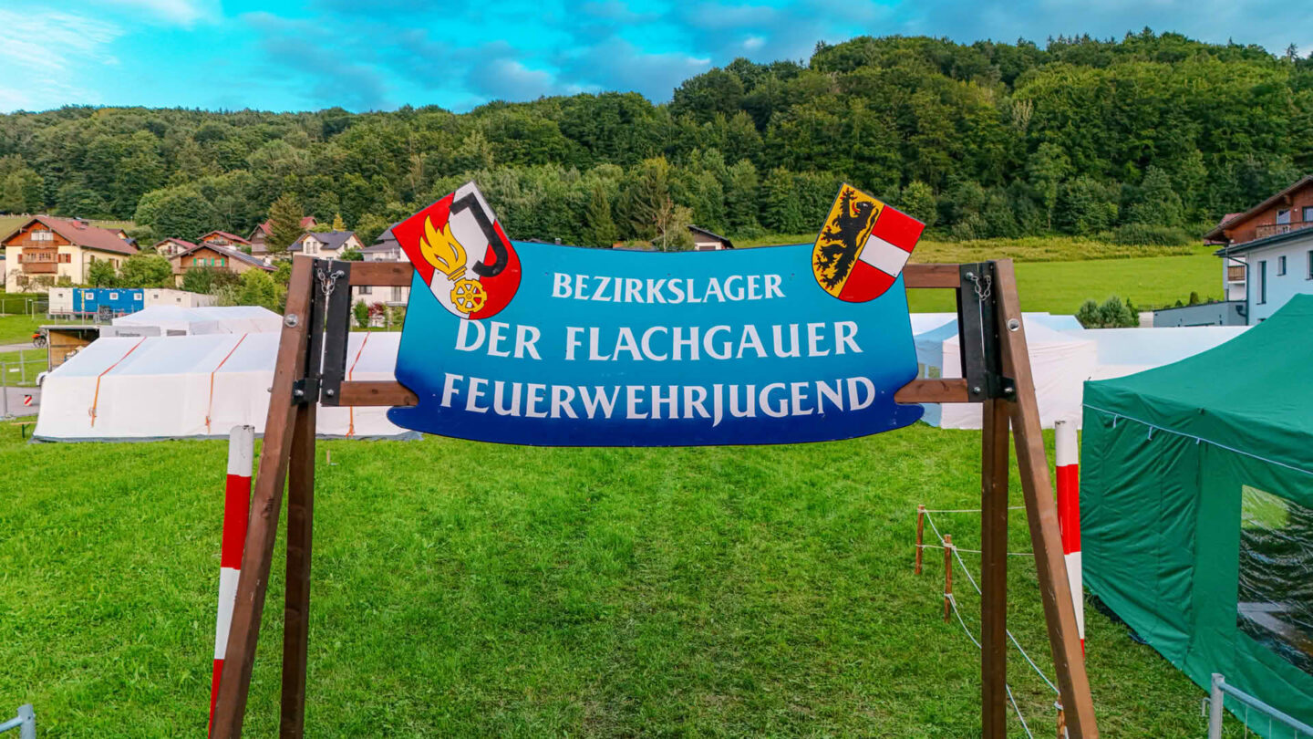 Bezirksjugendlager 2025 der Flachgauer Feuerwehrjugend in der Marktgemeinde Mattsee