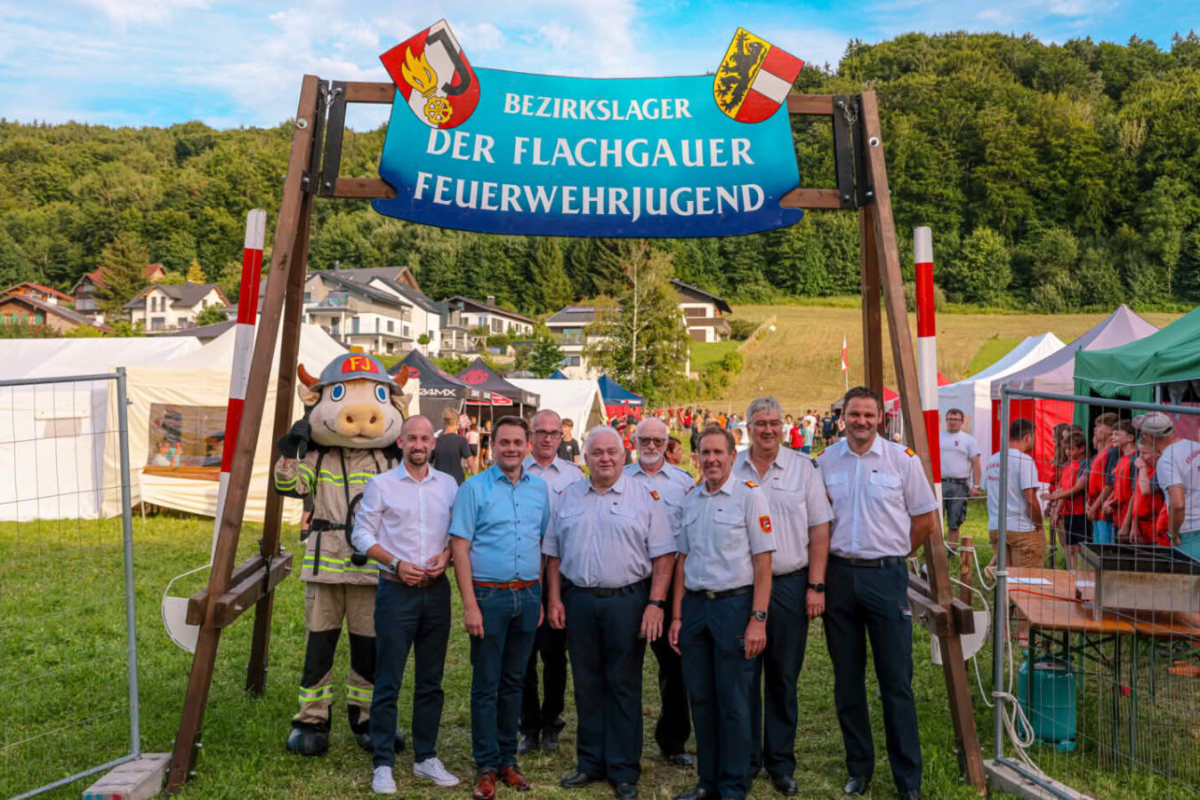 Bezirksjugendlager 2025 der Flachgauer Feuerwehrjugend in der Marktgemeinde Mattsee