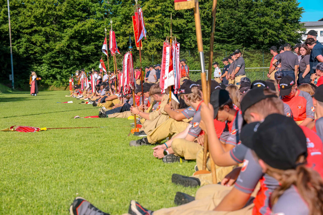 Bezirksjugendlager 2025 der Flachgauer Feuerwehrjugend in der Marktgemeinde Mattsee