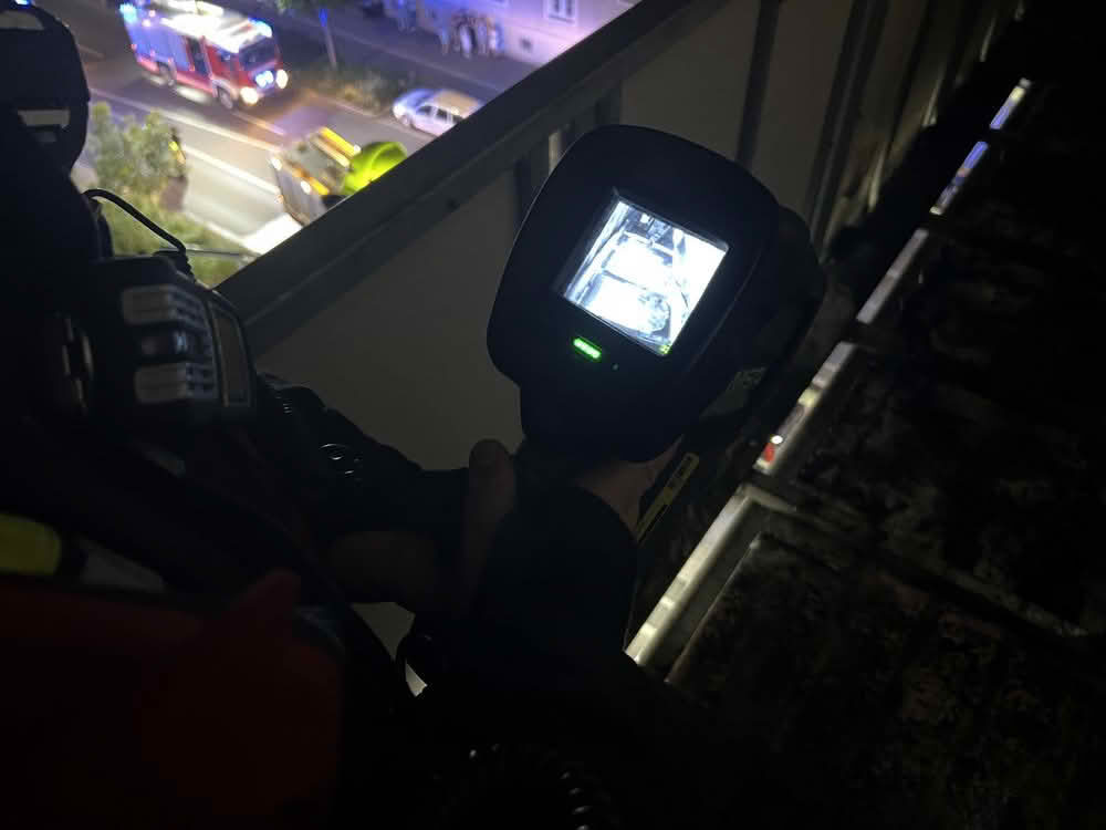 Balkonbrand in der Kremser Innenstadt