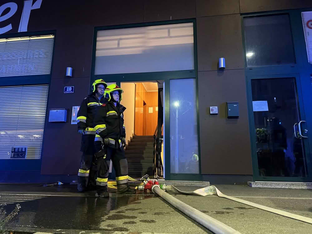 Balkonbrand in der Kremser Innenstadt