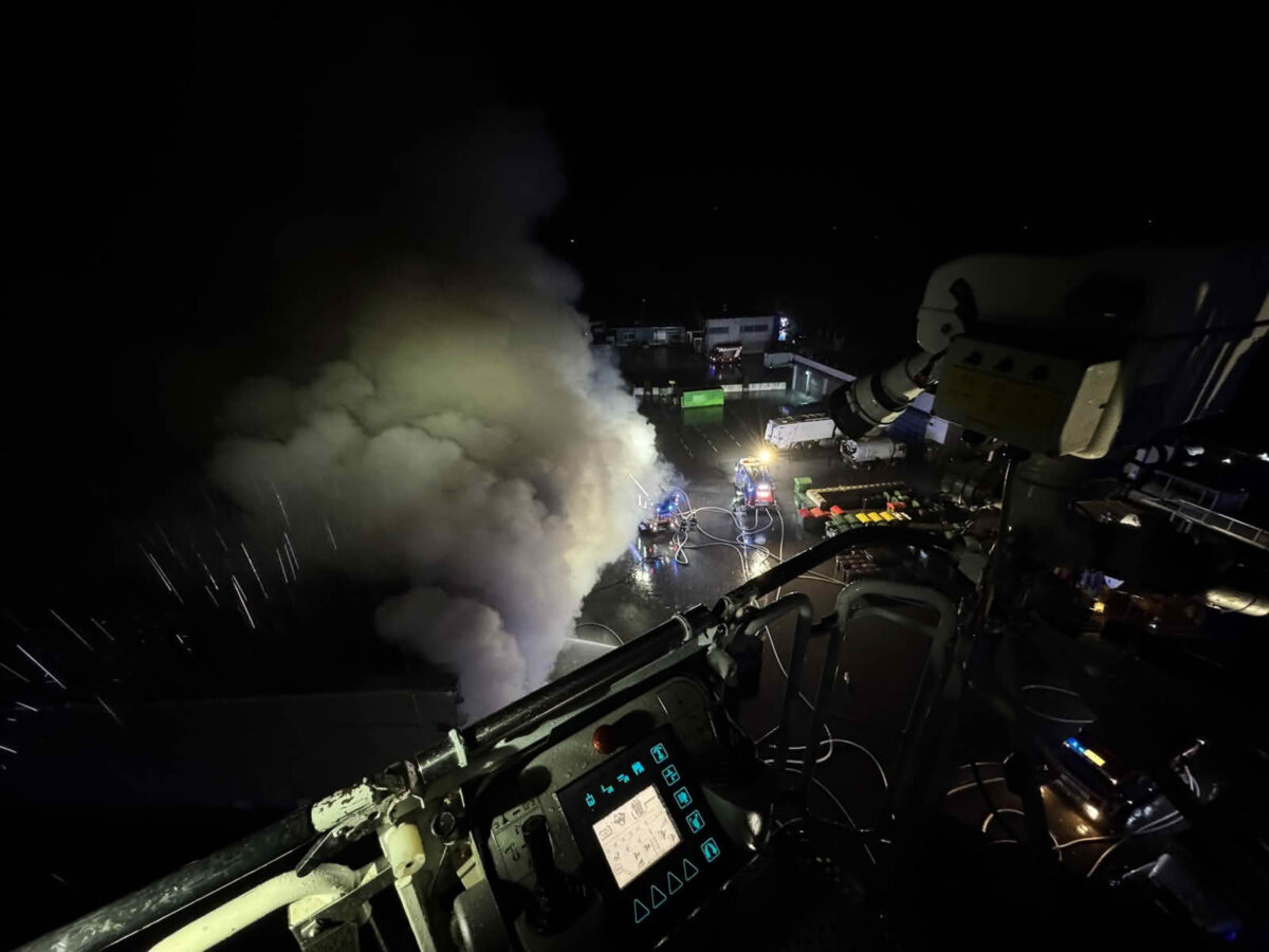 Großbrand bei Villacher Entsorgungsunternehmen