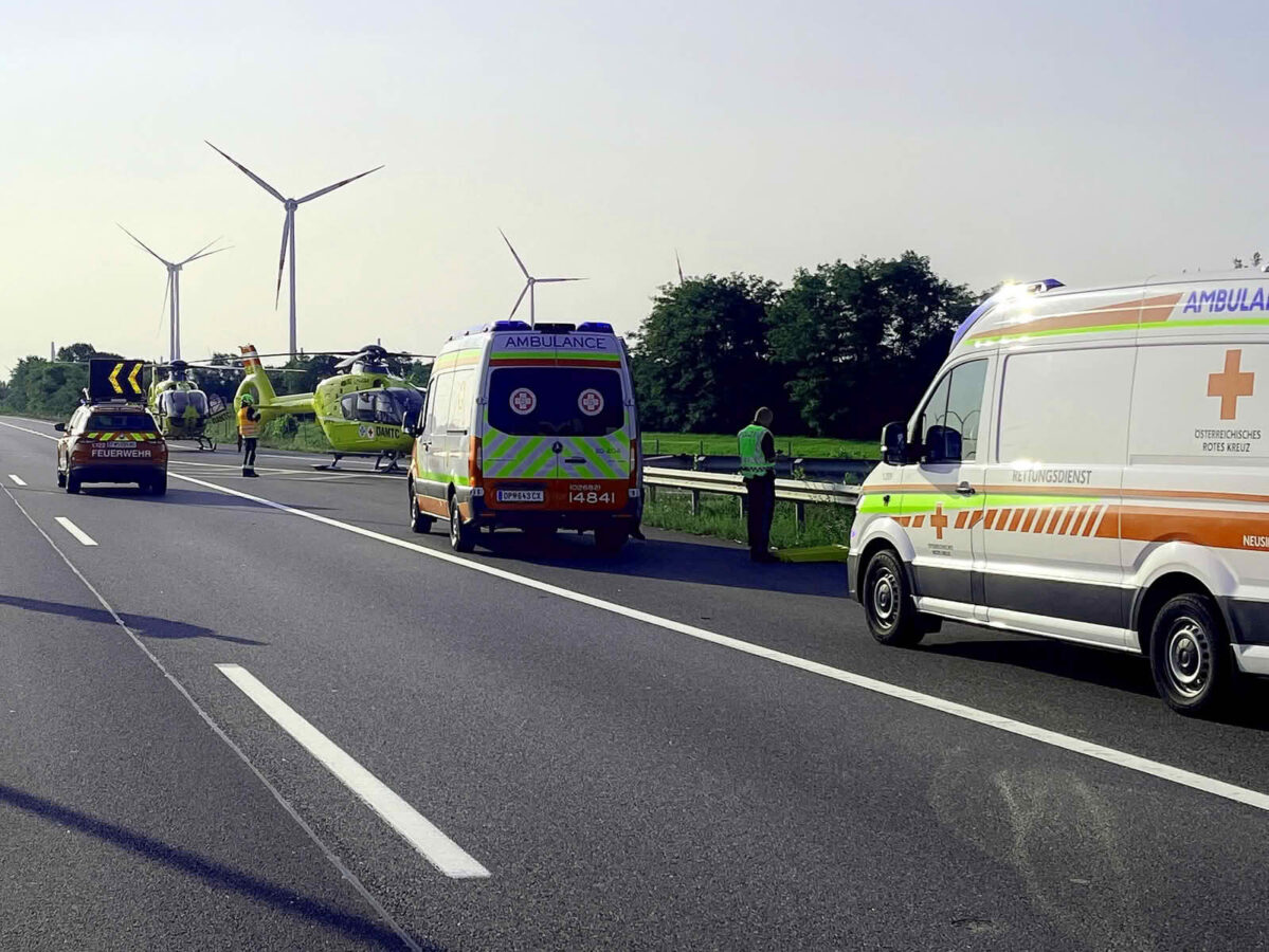 Verkehrsunfall mit 4 verletzten Personen