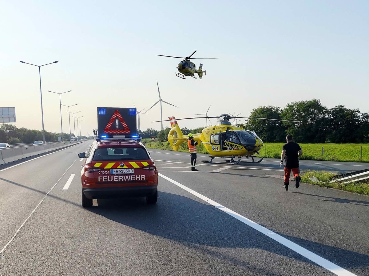 Verkehrsunfall mit 4 verletzten Personen