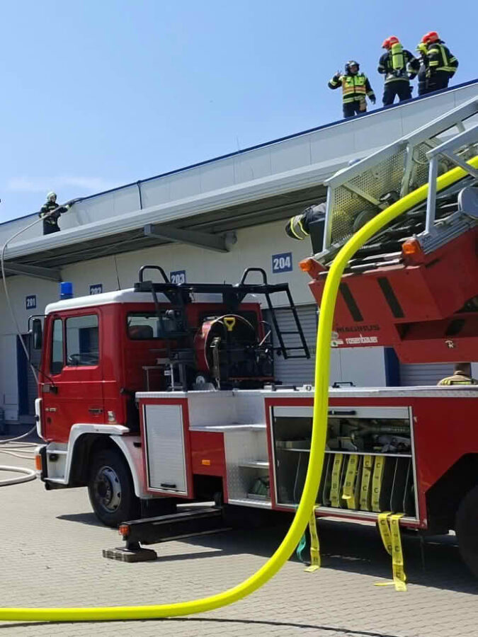 Brand einer PV-Anlage