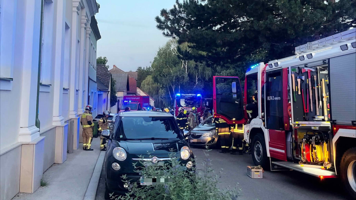 T3 - Verkehrsunfall - Menschenrettung