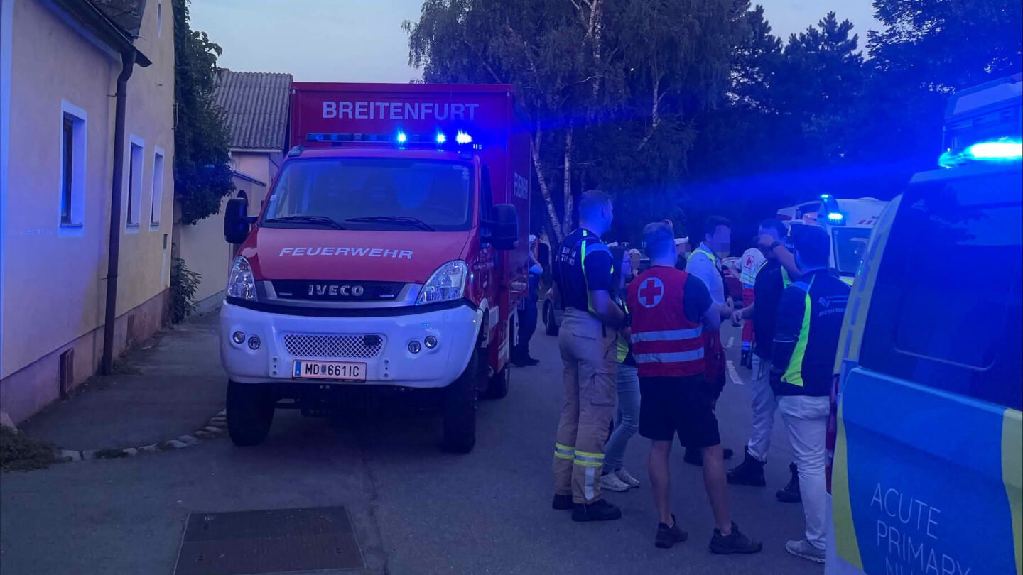 T3 - Verkehrsunfall - Menschenrettung