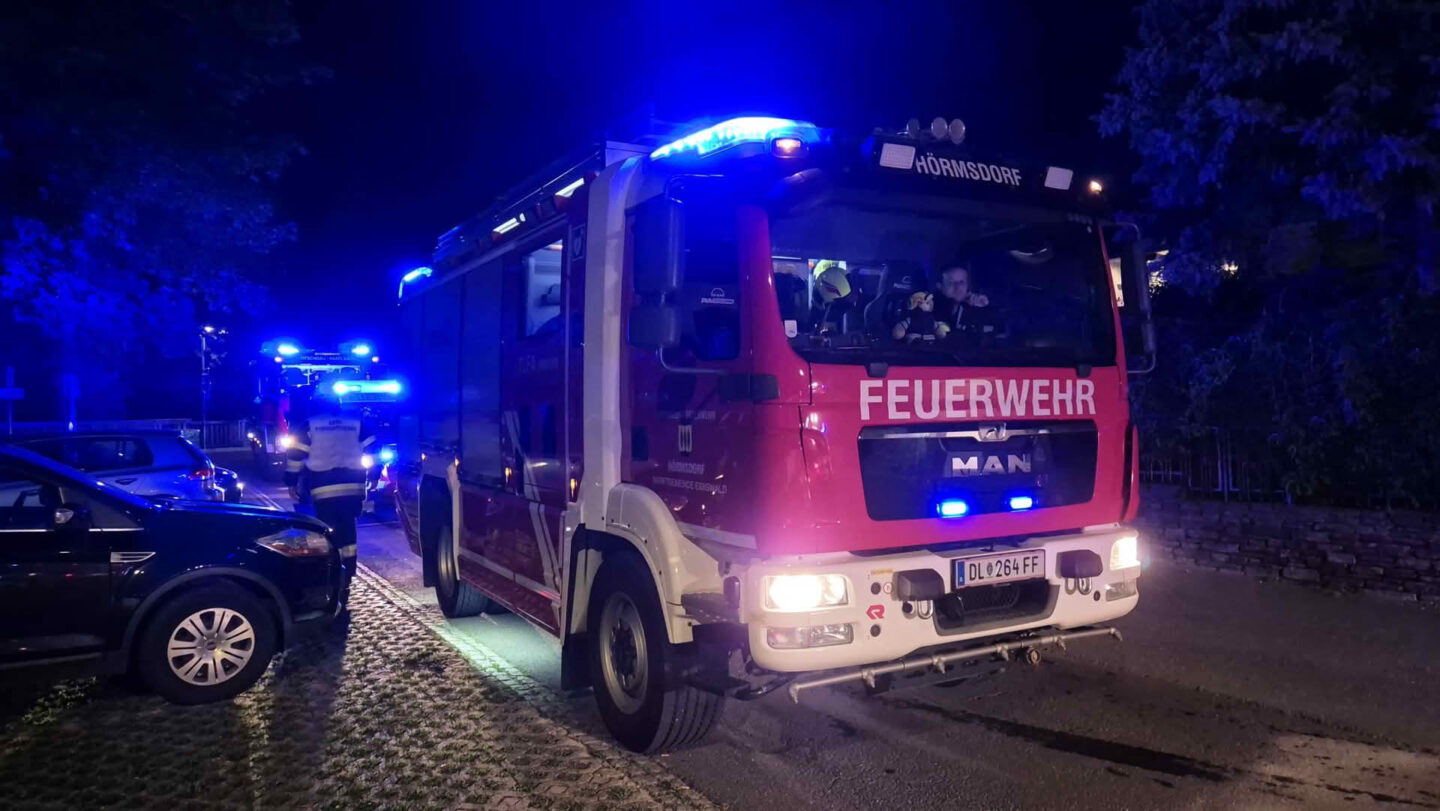 Alarmierter Wohnhausbrand in Eibiswald